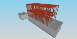 steel frame